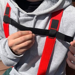EVIS サスペンダー 24-25 eb's エビス SUSPENDERS サスペンダー 伸縮素材 チェスト