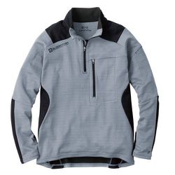 G-2148 [ニオイクリア MAXDRY WARMハーフジップ長袖 グレー S]
