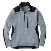 G-2148 [ニオイクリア MAXDRY WARMハーフジップ長袖 グレー XL]