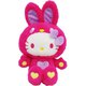 200303-24 サンリオキャラクターズ ぬいぐるみ S ハローキティ カラフルバニーシリーズ マゼンタ [キャラクターグッズ]