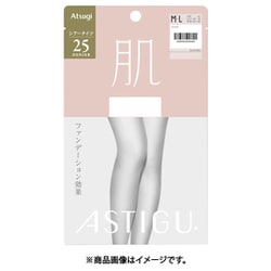アスティーグ 【肌】自然な素肌感 25デニール シアータイツ M-L イエローオークル AP7025
