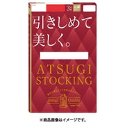 【限定】アツギストッキング 引きしめて美しく SM ベビーベージュ 3足組 FP11113P