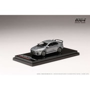 HJ642053AGM 1/64 三菱 ランサーエボリューションX FINAL EDITION エンジンディスプレイモデル付き チタニウムグレーメタリック [ダイキャストミニカー]