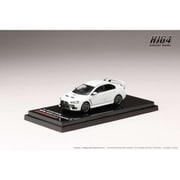 HJ642053AWP 1/64 三菱 ランサーエボリューションX FINAL EDITION エンジンディスプレイモデル付き ホワイトパール [ダイキャストミニカー]