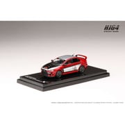 HJ644053RB 1/64 三菱 ランサーエボリューション X RALLIART COLOR レッド [ダイキャストミニカー]