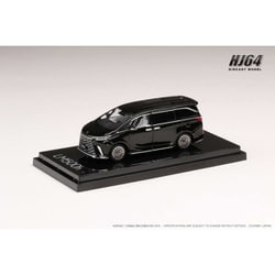 HJ641076BBK 1/64 レクサス LM500h LHD/4座 グラファイトブラックガラスフレーク [ダイキャストミニカー]