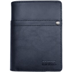 EDWIN 0510633 エンボスロゴ 深札入 財布 NAVY 22269247