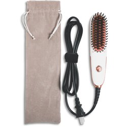 【cattre】ミニヘアブラシアイロン ミニヘアブラシアイロン CTH-520
