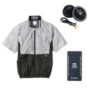 G244020 [ボルトクール LITE＋ 半袖ブルゾン セット モクグレー 4XL]