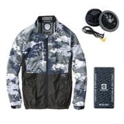 G244021 [ボルトクール LITE＋ 長袖ブルゾン セット グレーカモ 4XL]
