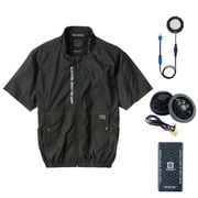 G244420 [ボルトクール LITE＋ ペルチェ 半袖ブルゾン セット ブラック 4XL]