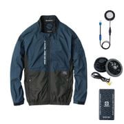 G244421 [ボルトクール LITE＋ ペルチェ 長袖ブルゾン セット ネイビー 4XL]