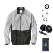 G244421 [ボルトクール LITE＋ ペルチェ 長袖ブルゾン セット モクグレー 4XL]