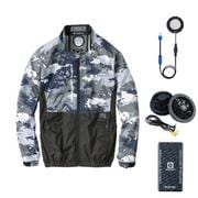 G244421 [ボルトクール LITE＋ ペルチェ 長袖ブルゾン セット グレーカモ 4XL]