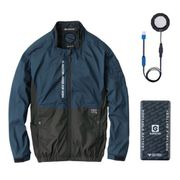 G244521 [ボルトクール LITE＋ 長袖ブルゾン ペルチェ・バッテリーセット ネイビー 4XL]