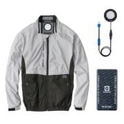 G244521 [ボルトクール LITE＋ 長袖ブルゾン ペルチェ・バッテリーセット モクグレー 4XL]