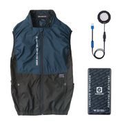 G244529 [ボルトクール LITE＋ ベスト ペルチェ・バッテリーセット ネイビー 4XL]