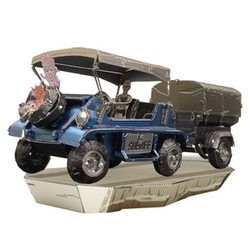 T-ME-024M メタリックナノパズル SAND LAND（サンドランド）「ラオ保安官の車」 [立体パズル]