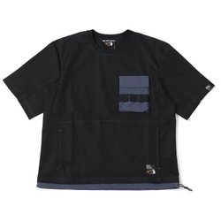 2345103 [ROKXコラボ布帛Tシャツ 19：BLACK メンズ Mサイズ]