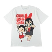CHIBI BRAIN CHAN T-shirt ホワイト Sサイズ [キャラクターグッズ]