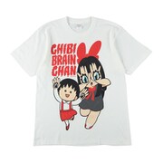 CHIBI BRAIN CHAN T-shirt ホワイト XLサイズ [キャラクターグッズ]