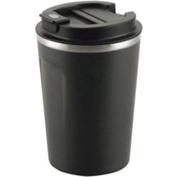 cococafe ココカフェ 蓋付き真空二重タンブラー 400ml チャコール CC-40C