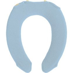 Floria U型便座カバー ブルー