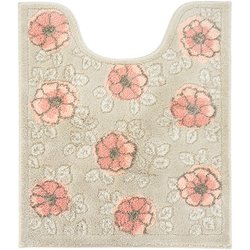 Floria トイレマット ロング ベージュ