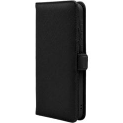 Galaxy A55 5G 手帳型 カード入れ おしゃれ スタンド機能 シンプル ハンドストラップ付き マグネット式 ブラック 7935GA55BHSBK