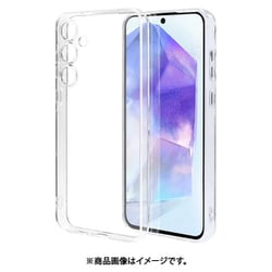 Galaxy A55 5G ソフトケース TPU 極限保護 精密設計 耐衝撃吸収 クリア 透明 1.2mm ワイヤレス充電対応 7938GA55TPLCL