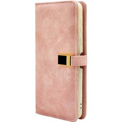 8007BAA2BVILPK [BASIO active2/active/シンプルスマホ6 手帳型 viviana ミラー付き 鏡 おしゃれ レディース ハンドストラップ付き マグネット式]