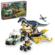 76966 LEGO（レゴ） ジュラシック・ワールド きょうりゅうミッション：アロサウルスを運び出せ！ [ブロック玩具]