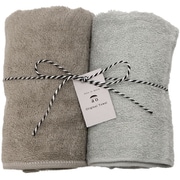 ao original towel 2枚セット 2色 ソイルグレージュ アクアグレー 泉州タオル 最高級綿「スーピマ」使用