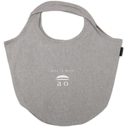 ao recycle cotton bag グレー リサイクル コットン 環境にやさしい コンパクト