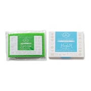 サンサンスポンジお試しセット サンサンスポンジ1個 食器用固形洗剤ハイアール100g グリーン キッチンスポンジ 食器用スポンジ