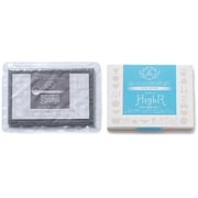サンサンスポンジお試しセット サンサンスポンジ1個 食器用固形洗剤ハイアール100g シルキーグレー キッチンスポンジ 食器用スポンジ