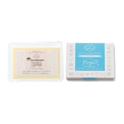 サンサンスポンジお試しセット サンサンスポンジ1個 食器用固形洗剤ハイアール100g バニラホワイト ソフト スポンジ キッチンスポンジ 食器用スポンジ