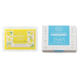 サンサンスポンジお試しセット サンサンスポンジ1個 食器用固形洗剤ハイアール100g レモンイエロー ソフト スポンジ キッチンスポンジ 食器用スポンジ