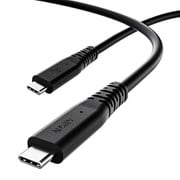USB4 PD急速充電 240W Type-C-Cケーブル 1.5m データ転送速度最大40Gbps 8K@60Hz映像出力 CB-CD24-BK