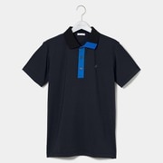 001-21541-48-098 [クールUVベア天竺 半袖ポロシャツ 48-Mサイズ ネイビー]