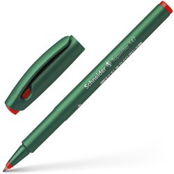 ファイバーペン トップライター147 レッド TPW1472