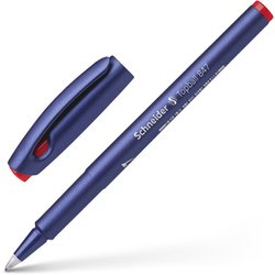 ローラーボールペン トップボール 847 レッド TPBRB8472