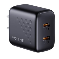 USB急速充電器 Revo 20 Duo Lite USB PD（パワーデリバリー）対応 20W USB-C×2ポート ブラック V2086