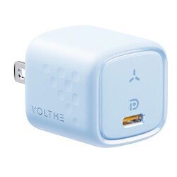USB急速充電器 Revo 30 mini USB PD（パワーデリバリー）対応 30W USB-C×1 ブルー V2093