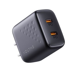 USB急速充電器 Revo 35 Duo Lite USB PD（パワーデリバリー）対応 35W USB-C×2ポート ブラック V2088