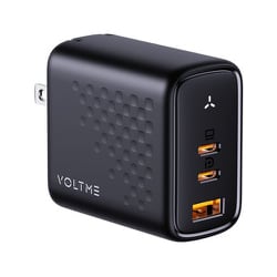 USB急速充電器 Revo 67 67W USB-C×2/USB-A×1 折りたたみ式プラグ ブラック V2101V1