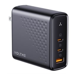 USB急速充電器 Revo 140 PD3.1 USB PD（パワーデリバリー）対応 140W USB-C×2ポート/USB-A×1ポート 折りたたみ式プラグ ブラック V2105