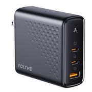 USB急速充電器 Revo 140 PD3.1 USB PD(パワーデリバリー)対応 140W USB-C×2ポート/USB-A×1ポート 折りたたみ式プラグ ブラック V2105