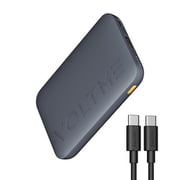 出力22.5W USB-C + USB-A 10000mAh 薄型 モバイルバッテリー ケーブル付属(ブルー)Hypercore 10K B3023