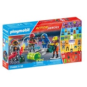 71468 [プレイモービル ビルドアップ・マイフィギュア 消防士]